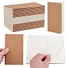 Kraft Paper Blank Notebooks DIY-WH0899-830A-1