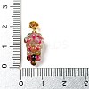 Natural Multicolor Tourmaline Round Cluster Pendants G-D094-04G-3
