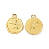 Ion Plating(IP) 304 Stainless Steel Pendants STAS-C003-04G-1