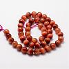 Natural Sun Tiger Eye Bead Strands G-O155-01B-6mm-2