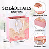 6Pcs Rectangle Paper FLower Gift Bags with Rope Handles ABAG-TA0001-29A-3