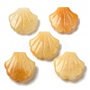 Natural Topaz Jade Carved Healing Shell Figurines G-K353-03I-1