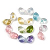 Transparent Resin Enamel Beads RESI-L047-07-1