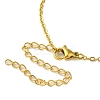 304 Stainless Steel Cubic Zirconia Pendant Necklaces LS-NJEW-Q347-01B-3