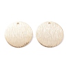 Brass Charms KK-Y003-07C-G-2