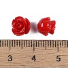 Synthetic Coral Carved Beads CORA-C003-18-4