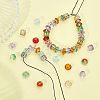 CHGCRAFT 280pcs 14 Style Transparent Glass Beads GLAA-CA0001-49-4