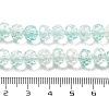 Transparent Crackle Glass Beads Strands CCG-L050-01A-07-4