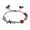 1Pc Natural & Synthetic Mixed Gemstone Braided Bead Bracelets BJEW-LP0002-30-5