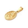 Ion Plating(IP) 304 Stainless Steel Pendants STAS-Z075-23G-2