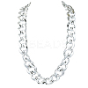 1Pc Acrylic Cuban Link Chain Necklaces for Men NJEW-SP0001-09A-S-1