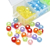 245~266Pcs 7 Colors Transparent Acrylic Beads TACR-YW0001-57-3