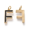 Brass Enamel Pendants KK-R139-F-3