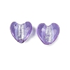 Handmade Silver Foil Lampwork Glass Beads LAMP-Q005-06A-1