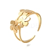 304 Stainless Steel Rings for Women RJEW-S241-04G-1