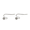 304 Stainless Steel Earring Hooks STAS-P237-14P-1