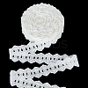 Cotton Flower Lace Ribbon OCOR-WH0105-067B-1