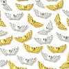 100Pcs 2 Colors Alloy Beads FIND-FS0002-48-3
