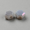 Electroplate Opaque Glass Beads GLAA-TAC0008-16A-2