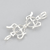 Brass Locket Pendants KK-Q748-015S-2