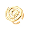 304 Stainless Steel Cuff Open Rings for Women RJEW-V014-10G-4