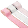 9 Yards 3 Colors Flat Cotton Ribbon OCOR-TA0001-59-2