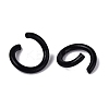 Spray Painted Iron Open Jump Rings IFIN-T017-04B-01-3