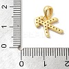 925 Sterling Silver Micro Pave Clear Cubic Zirconia Pendants STER-Z012-06G-11-3