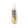 Natural Jade Pendants PALLOY-JF01575-06-3