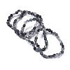 Natural Gemstone Bead Stretch Bracelets BJEW-K213-51-1