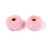 Imitation Rabbit Hair European Beads FIND-WH0126-574T-2