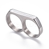 Tarnish Resistant 304 Stainless Steel Finger Rings RJEW-O032-13P-1
