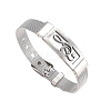 Star/Musical Note Stainless Steel Bracelets for Women Men PW-WG7B597-01-3