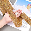 Glitter Resin Hotfix Rhinestone(Hot Melt Adhesive On The Back) OCOR-TA0002-03-40mm-7