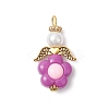 Angel Acrylic Pendants PALLOY-JF03966-02-3