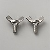 304 Stainless Steel Butterfly Wing Nut Screws DIY-WH0888-481A-P-1