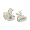 304 Stainless Steel with Rhinestone Stud Earrings for Women EJEW-G401-03P-01-1