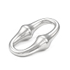 Non-Tarnish 304 Stainless Steel Linking Rings X-STAS-F287-17P-2