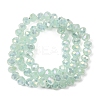 Electroplate Glass Beads Strands EGLA-A034-J6mm-T02-4