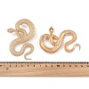 Alloy Stud Earrings EJEW-R021-03KCG-01-3