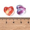 Baking Paint Transparent Glass Beads GL-CBA7B2B-10-3