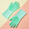 Silicone Dishwashing Gloves AJEW-TA0016-04A-9