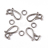 Tibetan Silver Hook and Eye Clasps LF1277Y-4