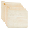 Wood Divination Boards WOOD-WH0042-07-1