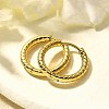 304 Stainless Steel Hoop Earrings for Women EJEW-M068-11B-G-2
