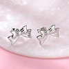 304 Stainless Steel Stud Earrings for Women EJEW-K306-04P-3