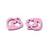 Spray Painted 201 Stainless Steel Charms STAS-G304-15A-2
