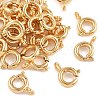 SHEGRACE Brass Spring Ring Clasps XGR0018G-47G-1