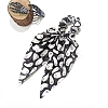 Halloween Theme Cloth Elastic Hair Accessories for Girls or Women PW-WGB7684-02-1