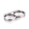 Tarnish Resistant 304 Stainless Steel Finger Rings RJEW-O032-13P-3
